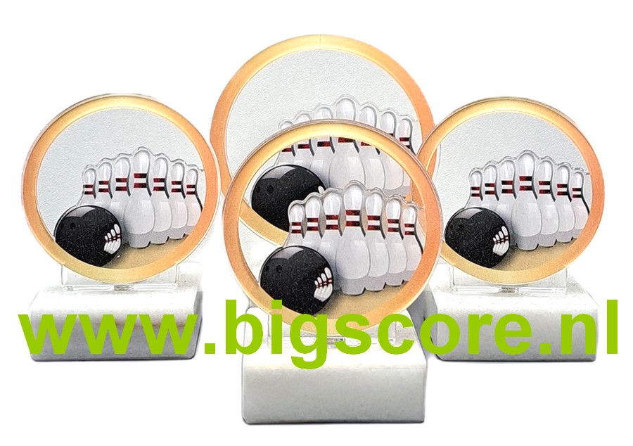 Bowlen BO-12 Acryl LAATSTE 4 OP=OP!!